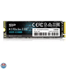Silicon Power 128GB NVMe M.2 PCIe Gen3x4 2280 SSD SP128GBP34A60M28