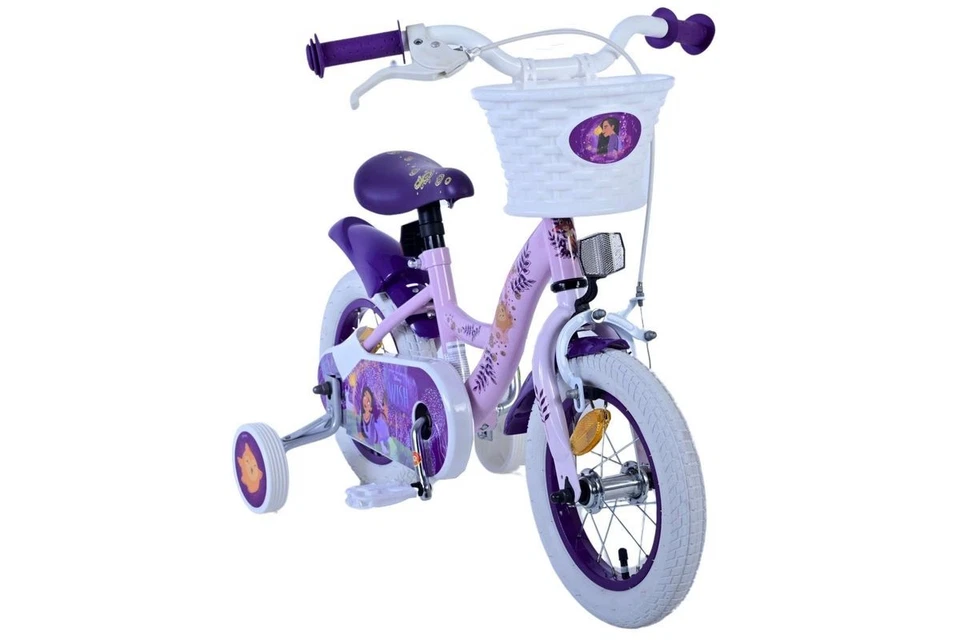 12 Zoll Kinder Mädchen Fahrrad Rad Mädchenrad Bike Mädchenfahrrad Disney Wish - Bild 4 von 4