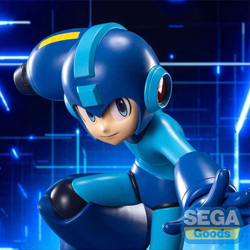 Figurine Mega Man Luminasta de SEGA aux finitions premium en PVC pour vitrine de collection