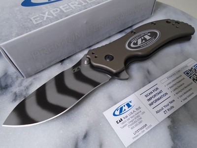 Zero Tolerance Assisted Pocket Knife 20th Anniversary ZT0350FDETS20 Magnacut FDE