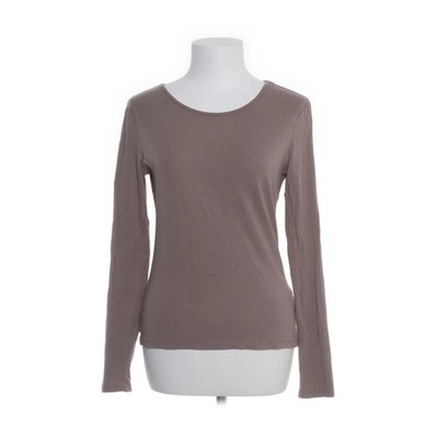 H&M, Langarmshirt, Größe: M, Basics, Pink, Baumwolle/Elasthan, Einfarbig #ggx