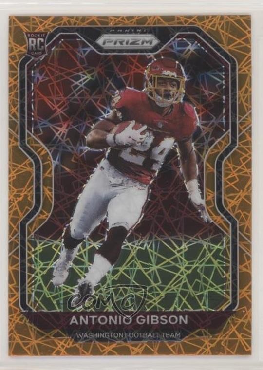 2020 Panini Prizm Rookie Lazer Prizm Antonio Gibson #384 0k3p