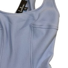 Lulus Blue Periwinkle Home Before Daylight Skater Dress Size XS