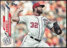 2020 Topps #670 Aaron Barrett Washington Nationals
