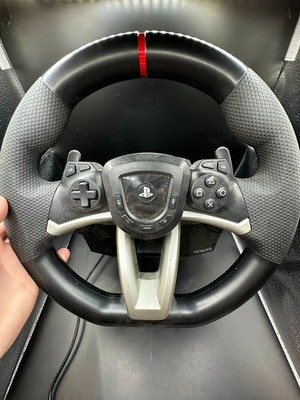 HORI RWA Racing Wheel Apex Rennlenkrad mit Pedalen für PS5/PS4 USB Schwarz