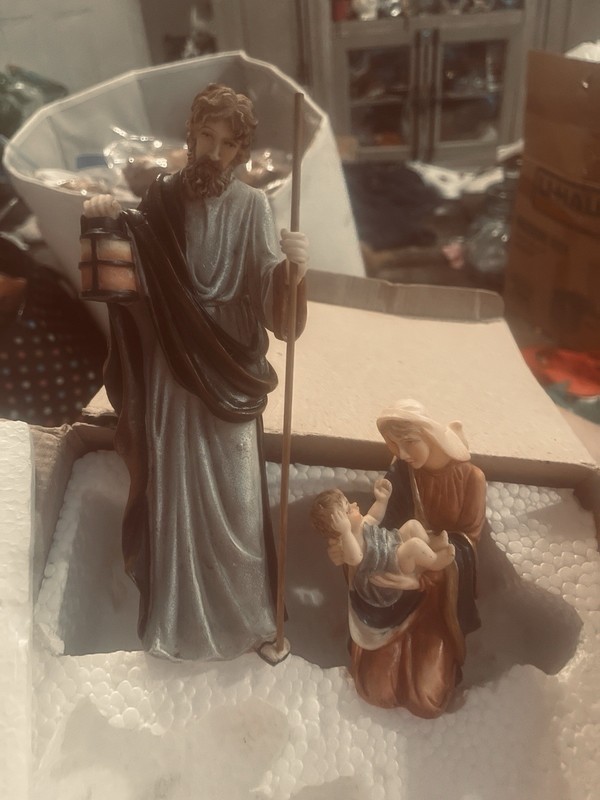 Dicksons HOLY FAMILY Jesus Mary & Joseph NEW in Box CH-820