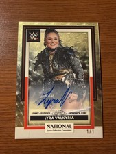 Marketplace image: 2026 National Topps Chrome WWE Lyra Valkyria Superfractor 1/1 Auto