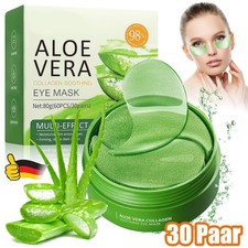 60Stk Aloe Vera Augenpads gegen Augenringe, F...