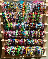 Mega Kandi Bundle 50–100 Pack – 3D & Classic Beads – Festival / Rave