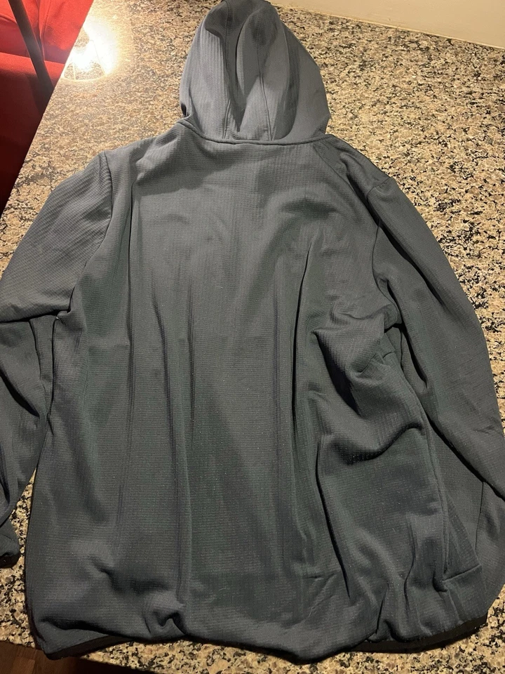 Men’s Gerry 2XL Navy Hooded Full Zip Jacket. Preowned Good Condition. - Image 4 of 4