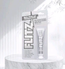 FLITZ Metal Plastic Fiberglass Polish Paste Cleaner Tube 1.76oz 50 Gram BU 03511