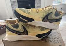 Nike Kyrie 8 Citron Tint Leopard Black/Wheat Gold Men's Basketball size 12m