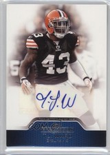 2011 Topps Precision Auto Veteran TJ Ward #PCVA-TW Auto 0af