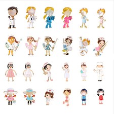 Cute Nurse Brooch Doctor Hospital Medical Stethoscope Accessory Gift