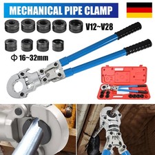 Handpresse Presszange V12-28mm + TH16-32mm Verbundrohr Kupferrohr Rohrpresszange