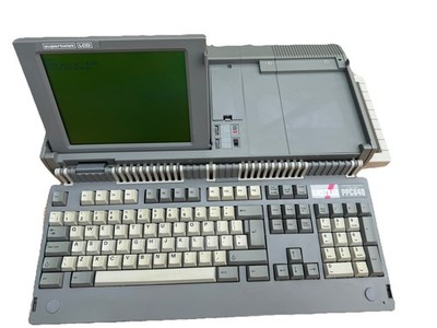 AMSTRAD PPC 640 Vintage Portable Computer, top Zustand & funktionsfähig
