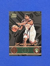 Signed Auto Earl Watson 2001-02 Topps Xpectations #137 autograph W