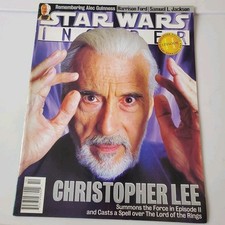 Star Wars Insider Episode II 2000 Issue #51 Christopher Lee Magazine