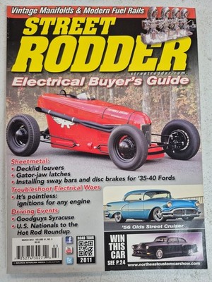 Street Rodder Magazine. March 2012. Electrical buyers guide JM589