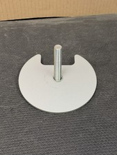 Humanscale Monitor Arm Desk Clamp Bottom Pressure Plate Silver OEM