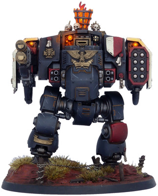 Warhammer 40K Black Templars Primaris Ballistus Dreadnought