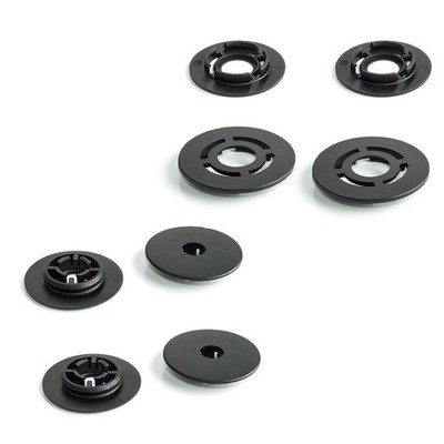 4x Fußmatten Halter Clips Set – Befestigung Für VW, Audi, SKODA, Schwarz & Einfach Zu Montieren 4x Fußmatten Halter Clips Set – Befestigung Für VW, Audi, SKODA, Schwarz & Einfach Zu Montieren
