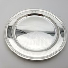 Tiffany & Co. Makers Sterling Silver ~5.5 In Cookie Saucer Bread Charger Plate**