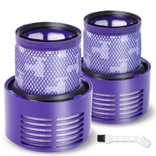 2-Pack HEPA Filters for Dyson V10 Cyclone, Animal, Absolute, SV12 | 969082-01