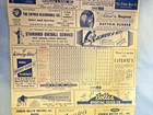 Rare 1947 official Cincinnati Reds Score Card — photo 6