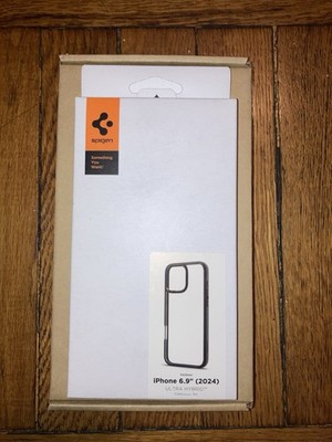 iPhone 16 Pro Max Spigen Ultra Hybrid Phone Case Matte Black/clear
