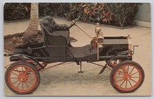 1906 Model N Ford Runabout Antique Car Sarasota Florida Postcard