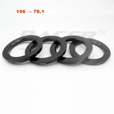 78.1mm to 106.0mm Hub Centric Rings Plastic for Ford F150 Silverado Sierra Ram