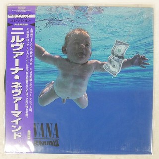 NIRVANA NEVERMIND GEFFEN MVJG25001 Japan OBI VINYL LP