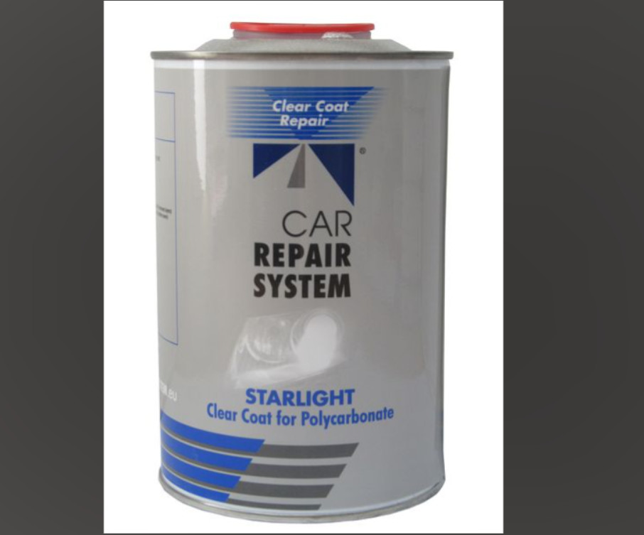 Vernis pour optiques Starlight protection phare polycarbonate transparent incolore