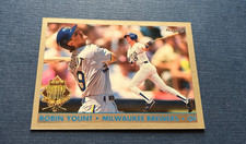 1993 Fleer Final Edition Baseball Robin Yount Diamond Tribute #10 HOF NM-MT