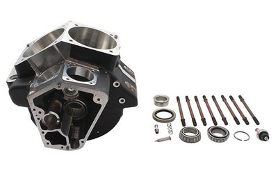 Evolution Ultima Engine Case Set Black for Harley-Davidson
