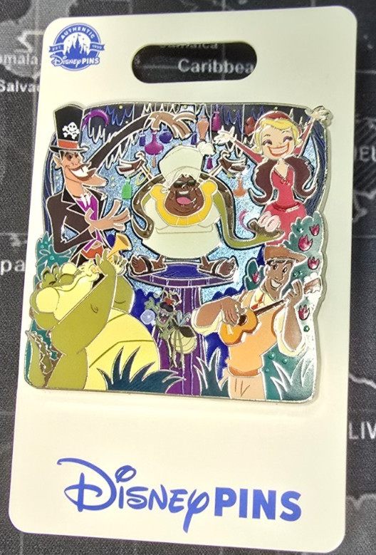 Disney Parks Pin Princess & The Frog Family Cluster Pins Dr Facilier Louis mama