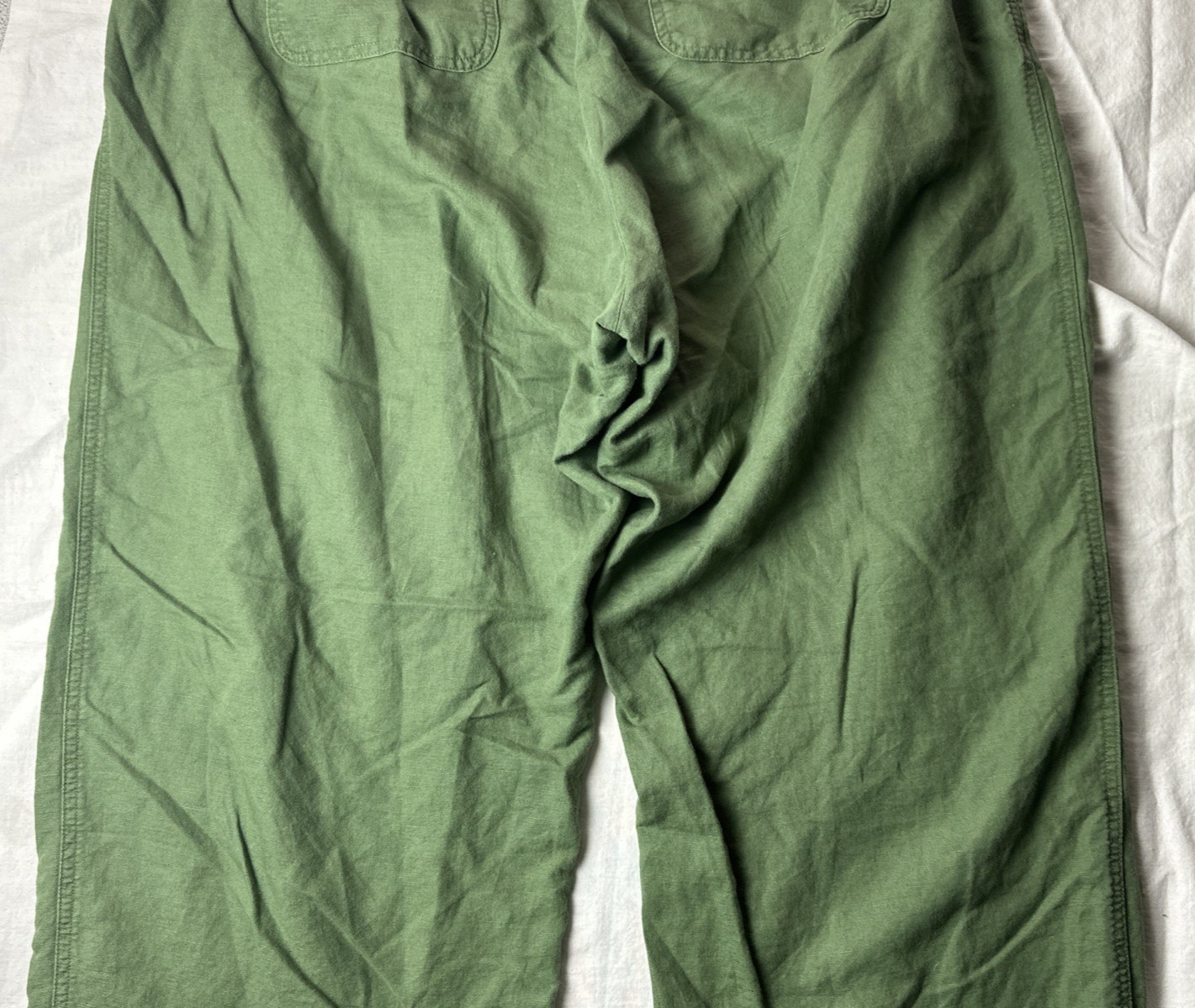 Amazon Essentials Linen Botton Blend Drawstring W… - image 10