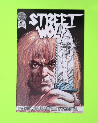 #ad Street Wolf #2 1986 Blackthorne Publishing 8.0 Comic Book W239 133 $9.99