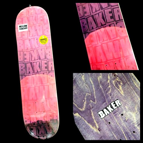 Riley Hawk Baker Piled Red B2 Skateboard 8.125" Deck *New in Original Shrink*