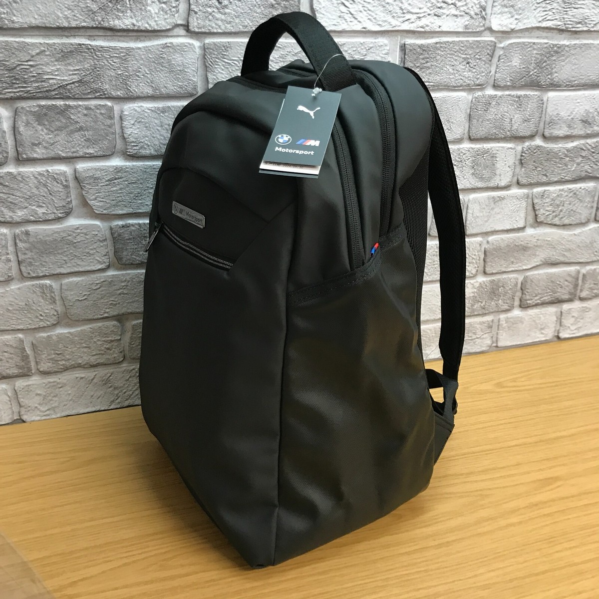 BMW Genuine M Motorsport Pro Backpack Black 28L Laptop Compartment