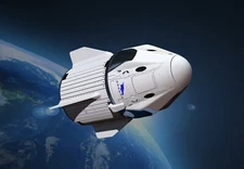 SpaceX Crew Dragon Model Printing - File digital STL  OBJ for 3D Printing