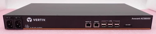 Vertiv Avocent ACS8000 8-Port Console Server DAC Dual AC PSU ACS8008DAC