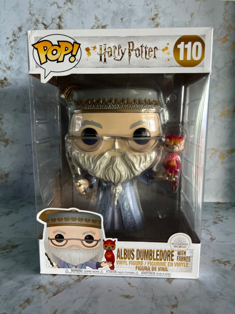 Albus Dumbledore with Fawkes #110 10 inch Funko Pop | eBay