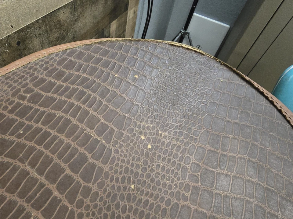 Винтажный чехол для банджо Gibson 1950-х годов с логотипом, эмблемой коричневый чехол для аллигатора - Изображение 3 из 4