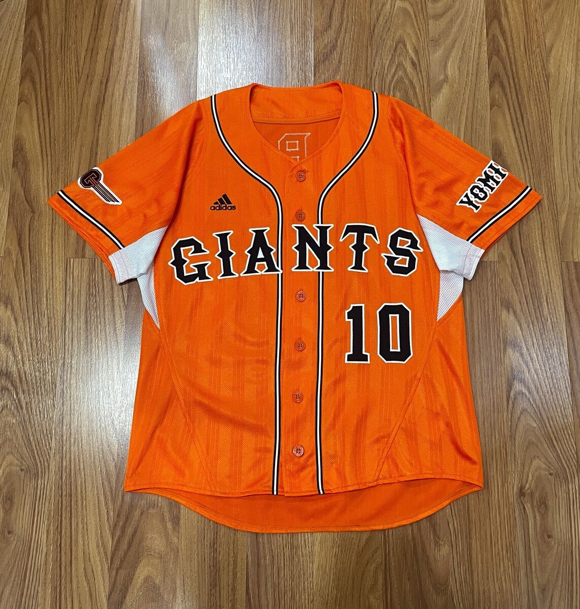 AUTHENTIC ADIDAS YOMIURI TOKYO GIANTS ABE #10 BASEBALL TEAM AUTHENTIC ADIDAS YOMIURI TOKYO GIANTS ABE #10 BASEBALL TEAM