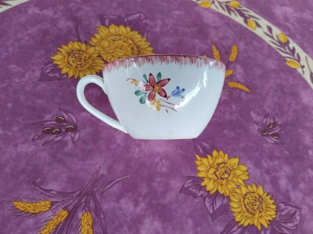 ANCIENNE ASSIETTE EN Faience De Sarreguemines Decor Saint Nicolas EUR 9