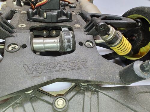Vintage Serpent Vector V Nitro RC Car AWD w/ Mauro Collari RB Concept Engine - Picture 12 of 24