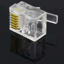 RJ11 6P6C Modular Jack Network Male Plug 6 Pin Telephone 6PIN Connector Adapter