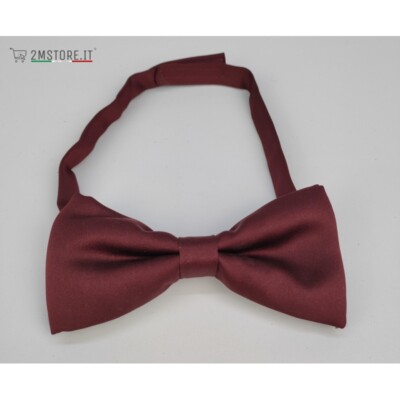 Schmetterling Schmetterling Krawatte NUCCIO GABRIELLI Bordeaux verstellbar Made in Italy